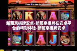 新葡京棋牌安卓-新葡京棋牌在安卓平台的精彩体验-新葡京棋牌安卓