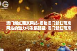 澳门新红葡京网站-揭秘澳门新红葡京网站的魅力与发展路径-澳门新红葡京网站