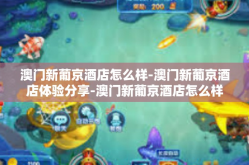 澳门新葡京酒店怎么样-澳门新葡京酒店体验分享-澳门新葡京酒店怎么样