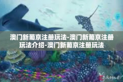 澳门新葡京注册玩法-澳门新葡京注册玩法介绍-澳门新葡京注册玩法