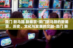 澳门 新马路 新葡京-澳门新马路的新葡京，历史、文化与发展的交融-澳门 新马路 新葡京