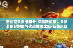 新葡京会员卡积分-探索新葡京，会员卡积分制度与优越体验之旅-新葡京会员卡积分