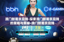 澳门新葡京赢钱-探索澳门新葡京赢钱的策略与奥秘-澳门新葡京赢钱