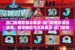 澳门新葡京酒店表演-澳门新葡京酒店表演，奢华体验与文娱盛宴-澳门新葡京酒店表演