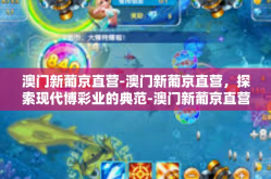 澳门新葡京直营-澳门新葡京直营，探索现代博彩业的典范-澳门新葡京直营