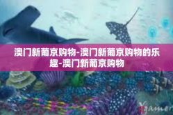 澳门新葡京购物-澳门新葡京购物的乐趣-澳门新葡京购物