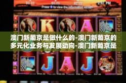 澳门新葡京是做什么的-澳门新葡京的多元化业务与发展动向-澳门新葡京是做什么的