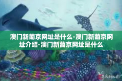 澳门新葡京网址是什么-澳门新葡京网址介绍-澳门新葡京网址是什么