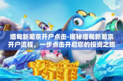 缅甸新葡京开户点击-揭秘缅甸新葡京开户流程，一步点击开启您的投资之旅-缅甸新葡京开户点击
