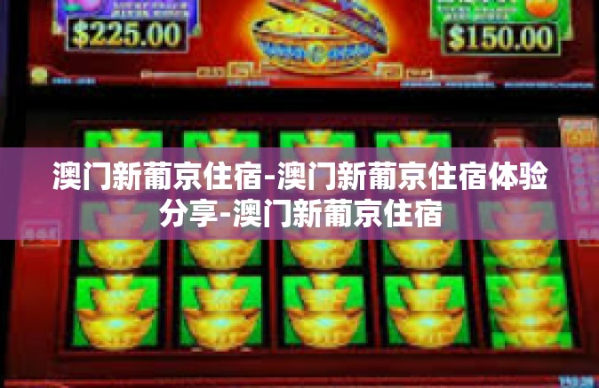 澳门新葡京住宿-澳门新葡京住宿体验分享-澳门新葡京住宿