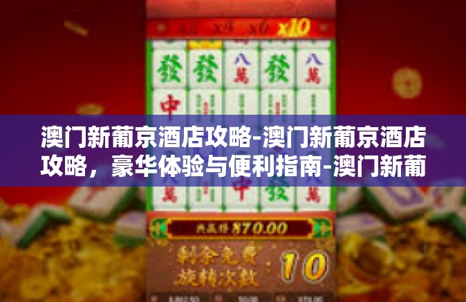 澳门新葡京酒店攻略-澳门新葡京酒店攻略，豪华体验与便利指南-澳门新葡京酒店攻略