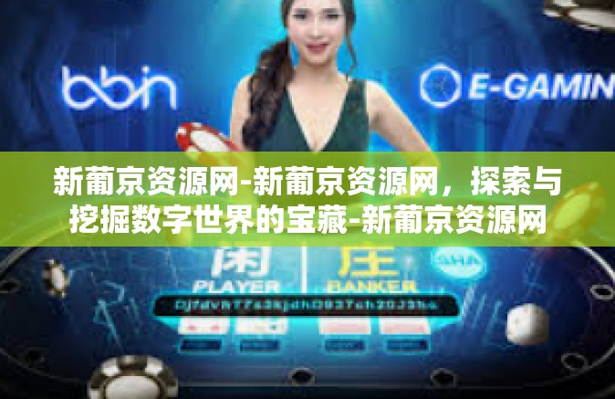新葡京资源网-新葡京资源网，探索与挖掘数字世界的宝藏-新葡京资源网