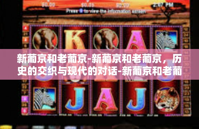 新葡京和老葡京-新葡京和老葡京,历史的交织与现代的对话-新葡京和老葡京 新葡京和老葡京-新葡京和老葡京,历史的交织与现代的对话-新葡京和老葡京