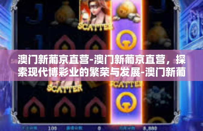 澳门新葡京直营-澳门新葡京直营，探索现代博彩业的繁荣与发展-澳门新葡京直营