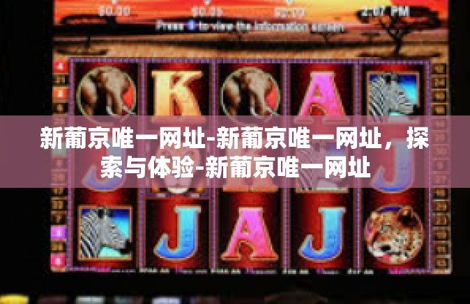 新葡京唯一网址-新葡京唯一网址，探索与体验-新葡京唯一网址